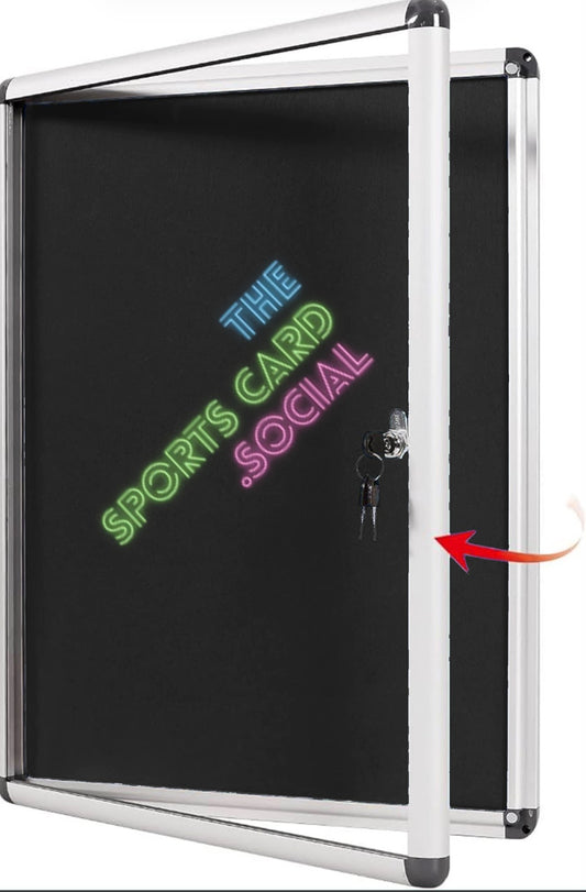 The Sports Card Social 8 - LARGE DISPLAY CASE - Saturday 12th September 2026